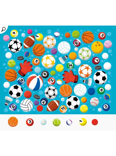 Letörölhető fejtörő feladatkártyák, Foci Auzou