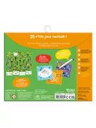 Letörölhető fejtörő feladatkártyák, Foci Auzou