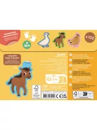 100 db-os matrica készlet, A farmon (ÚJ) Auzou