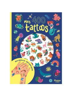 400 db lemosható tetoválás Auzou
