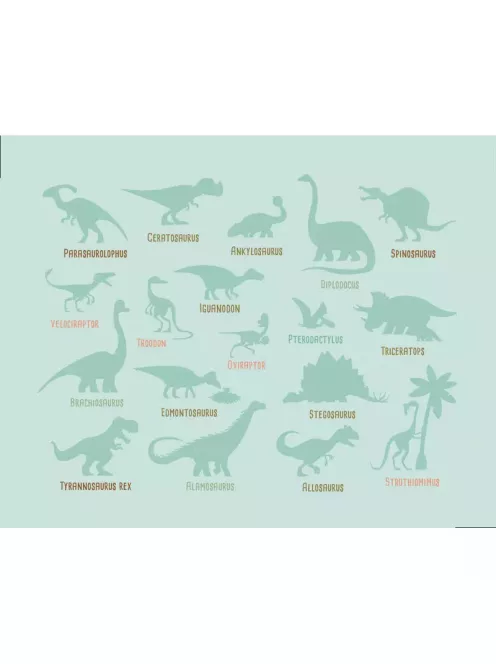 Mágneses készségfejlesztő doboz, Dinoszauruszok Auzou