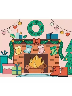 Vízzel festő képek, Karácsony Auzou