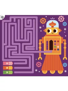 Letörölhető fejtörő feladatkártyák, Világűr Auzou