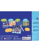 Letörölhető fejtörő feladatkártyák, Világűr Auzou