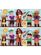 Letörölhető fejtörő feladatkártyák, Kalózok Auzou