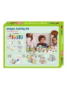 Kreatív színező készlet méhviasz krétával, 4 évszak Avenir