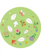 Kreatív színező készlet méhviasz krétával, Móka a faházban Avenir