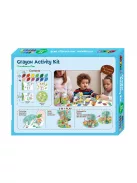 Kreatív színező készlet méhviasz krétával, Móka a faházban Avenir