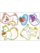 Kreatív színező készlet méhviasz krétával, Piknikezés Avenir