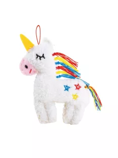 Varrható plüss kulcstartó Unikornis Avenir