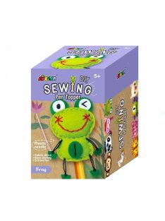 Plüss ceruzadísz varrás, béka Avenir