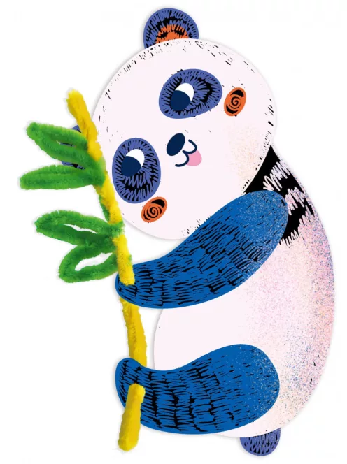 Képkarctechnika, Fuzzy Panda macik Avenir