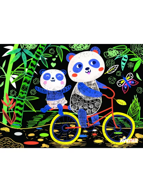 Képkarctechnika, Fuzzy Panda macik Avenir