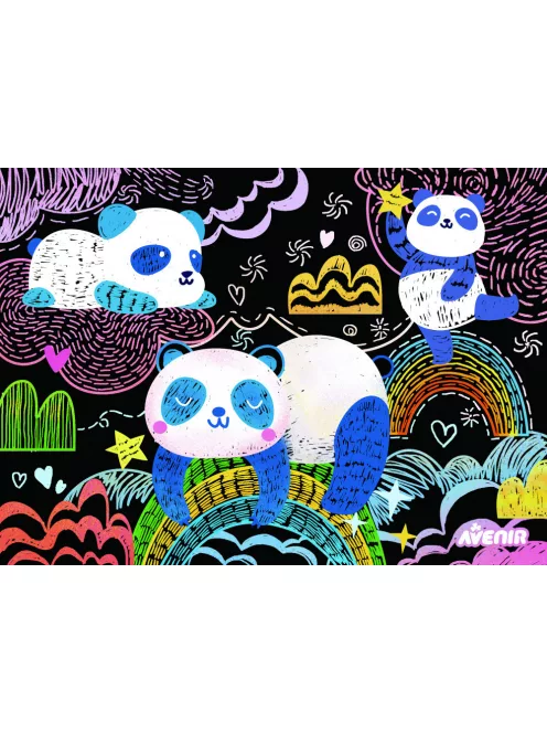 Képkarctechnika, Fuzzy Panda macik Avenir