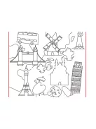 Vízzel festő könyv fejlesztő feladatokkal Avenir