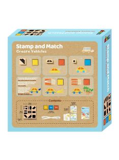 Nyomda készlet képekkel Járművek Avenir Kids