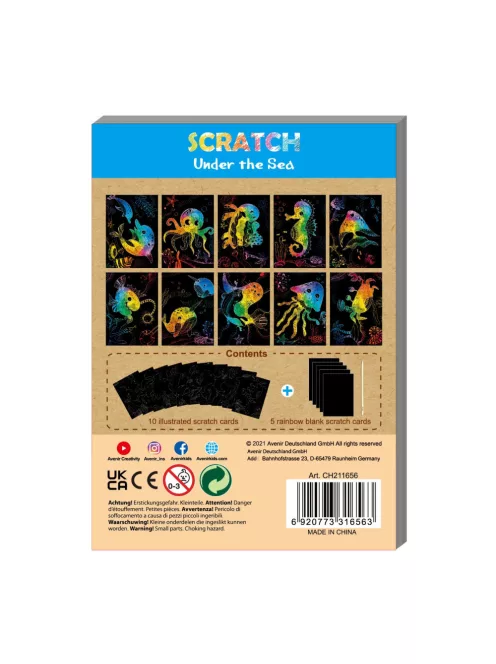 Mini karckép könyv A tenger alatt Avenir