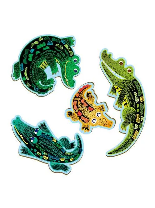 2 az 1-ben karckép készítő és horgász játék, Dzsungel Avenir