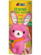 Varrható plüss kulcstartó, Nyuszi Avenir