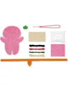 Varrható plüss kulcstartó, Nyuszi Avenir