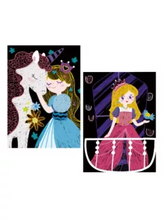 Mini karckép könyv, Hercegnők Avenir