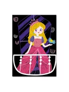 Mini karckép könyv, Hercegnők Avenir