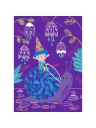 Karckép könyv A5-ös méretű, Tündérek Avenir