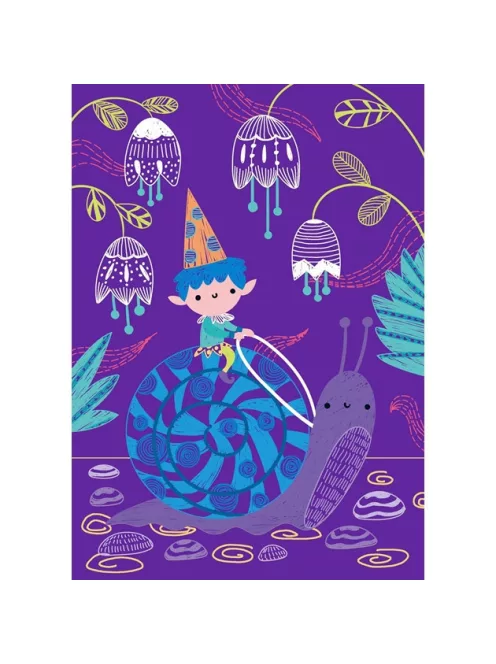 Karckép könyv A5-ös méretű, Tündérek Avenir