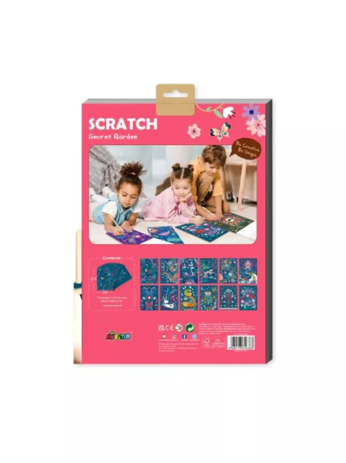 Karckép könyv A4 méretű, A titkos kertben Avenir