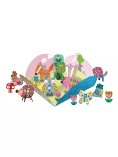   Matricázó és 3D modell készítő készlet, Állatok a kertben Avenir