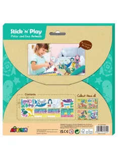   Matricázó és 3D modell készítő készlet, Tengeri és sarkköri állatok Avenir