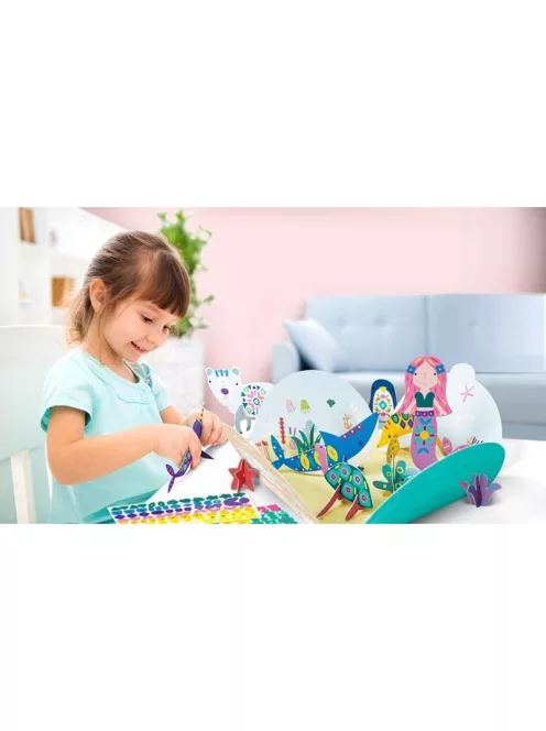 Matricázó és 3D modell készítő készlet, Tengeri és sarkköri állatok Avenir