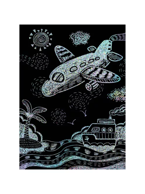 Karckép készítés stencillel, Közlekedés Avenir