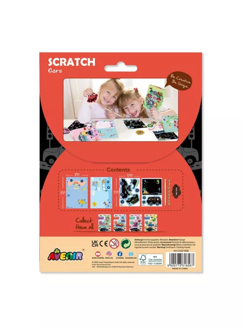 Karckép üdvözlőkártya készítő, Autók Avenir