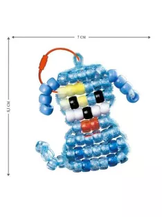   Gyöngyfigura fűző készlet színváltó gyöngyökkel, Kutya Avenir