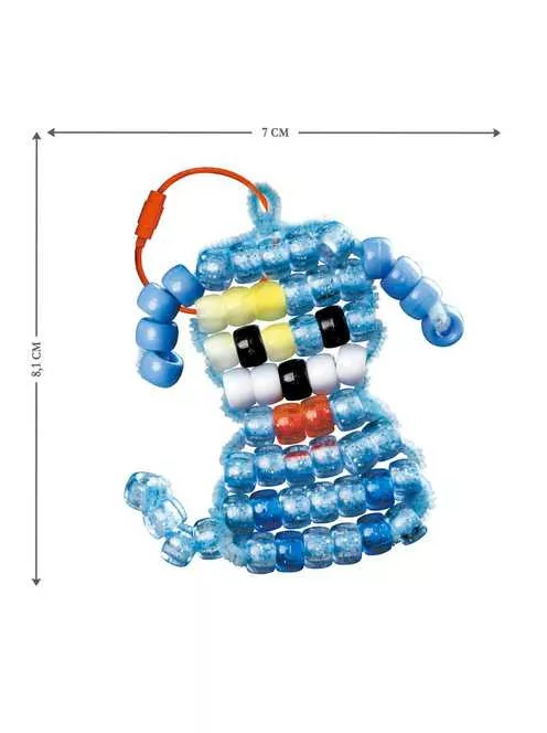 Gyöngyfigura fűző készlet színváltó gyöngyökkel, Kutya Avenir