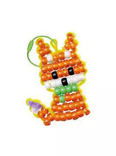   Gyöngyfigura fűző készlet színváltó gyöngyökkel, Róka Avenir