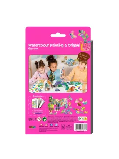 Akvarell festő és origami készlet, A kertben Avenir