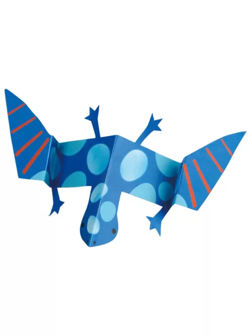 Akvarell festő és origami készlet, Dinoszauruszok Avenir