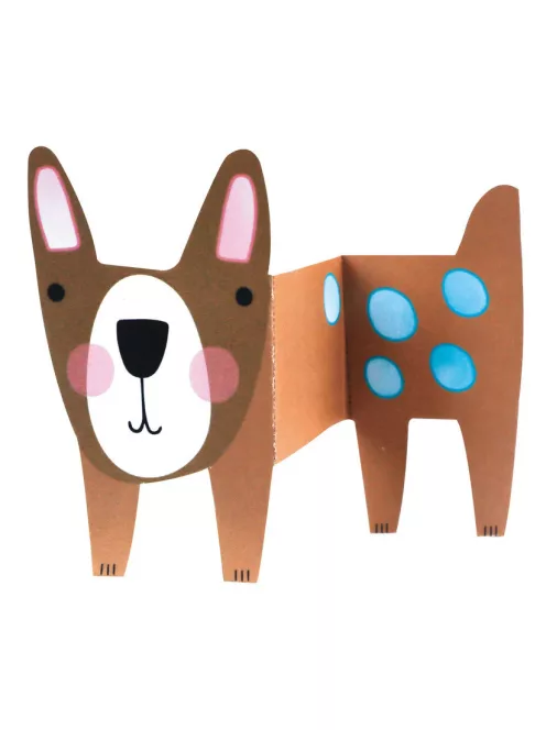 Akvarell festő és origami készlet, Háziállatok Avenir