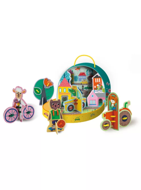 Kreatív játékdoboz,  Az állatok városa Avenir