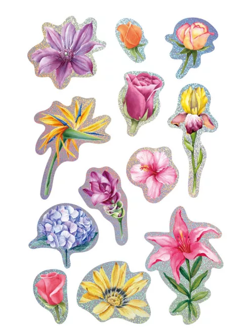 3D matrica csomag, Virágok Avenir