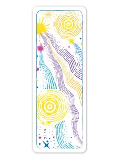   Vízzel festő kreatív könyvjelző készlet, Világűr Avenir