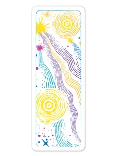   Vízzel festő kreatív könyvjelző készlet, Világűr Avenir