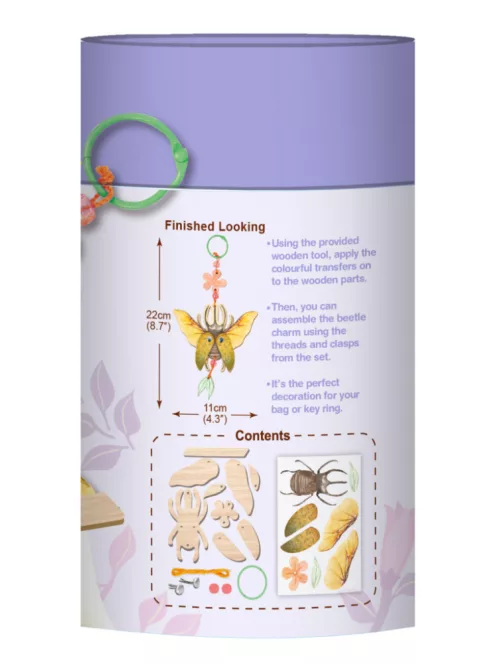 Charm készítő kreatív készlet, Bogár Avenir