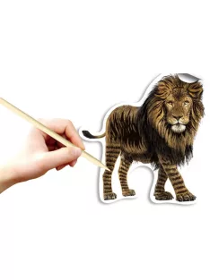 Karckép matricák, Szafari állatok Avenir