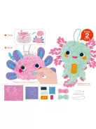 Puha charm készítő kreatív készlet, Axolotl Avenir