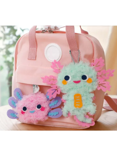 Puha charm készítő kreatív készlet, Axolotl Avenir