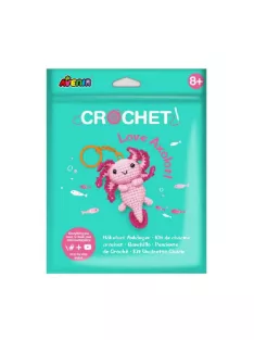 Kulcstartó készítő horgoló készlet, Axolotl Avenir