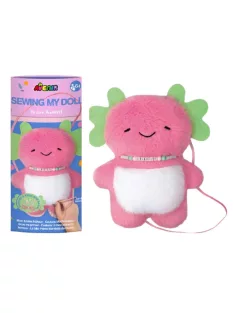 Varrható plüss nyaklánccal, Axolotl Avenir